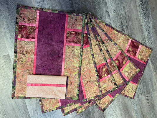 "In The Woods" Placemat and Napkins Set