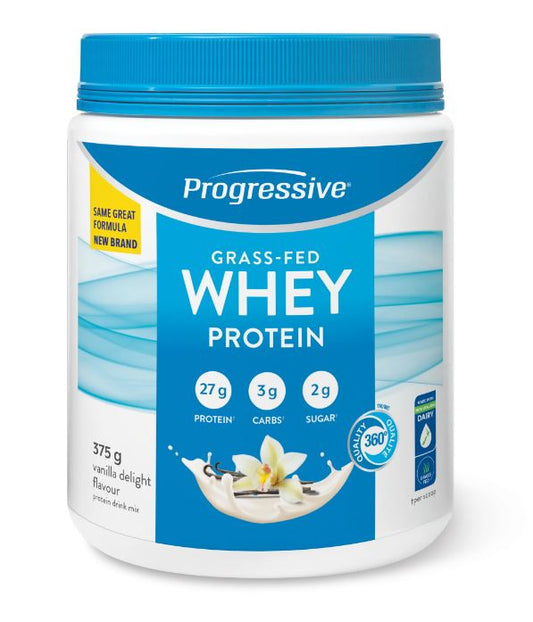 Progressive Grass Fed Whey Protein Vanilla 375gr